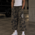 cale shorts , ankle camo shorts